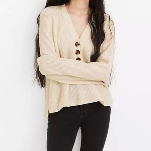 Madewell Ribbed Lyle Henley Sweater